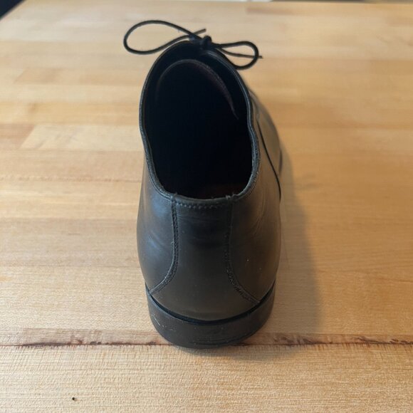 Men's GUCCI Cap Toe Black Leather Oxford - Size 9 - Picture 5 of 12